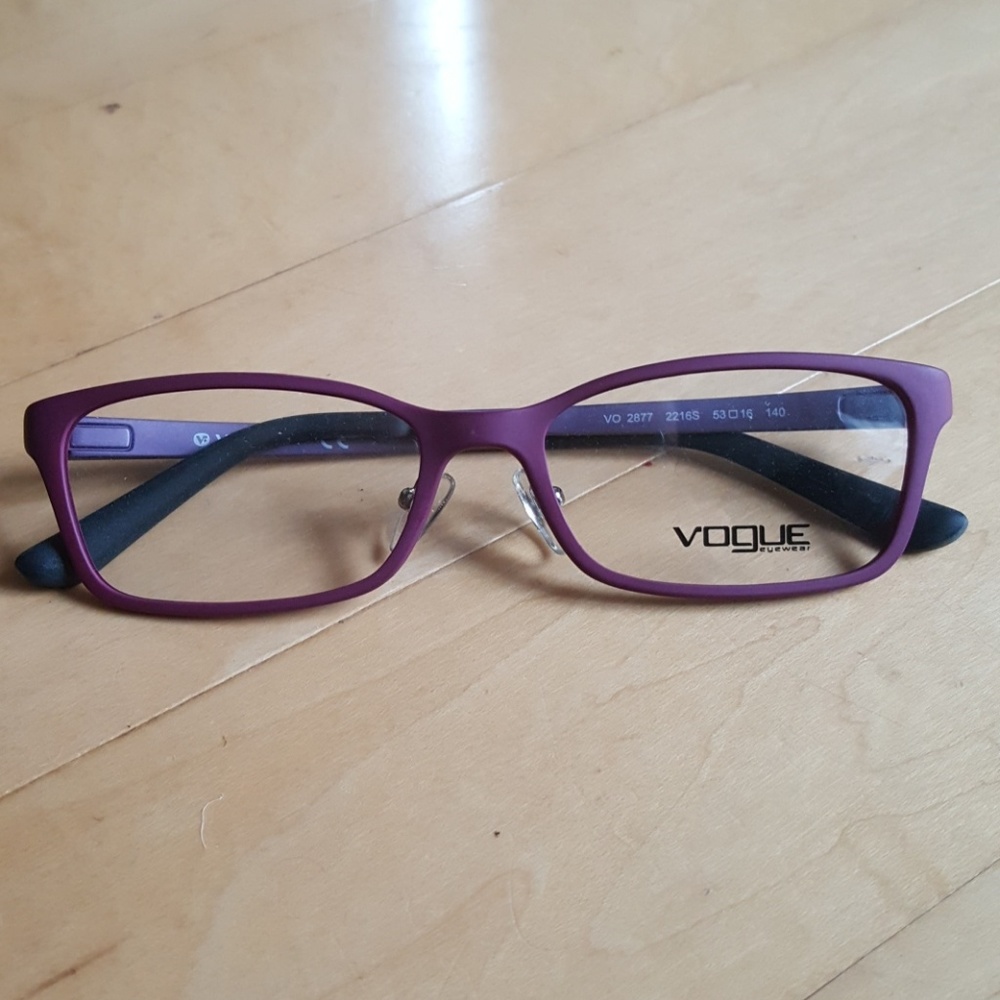 VOGUE purple eyeglasses frames